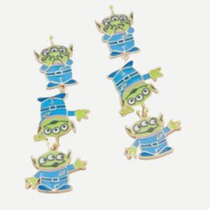 BAUBLEBAR Disney Pixair Toy Story Aliens The Claw Dangling Earrings New in Box